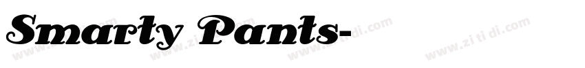 Smarty Pants字体转换